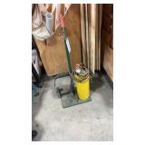 acetylene torch cart with B tank