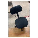 Office chair and bath rugs