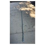 13 foot log chain like new, 3/8