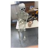 Skeleton, and Incredible Hulk beer holder