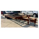 2003 Trail King tandem axle lowboy trailer,