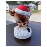Rudolph wind-up musical toy, Christmas 1971