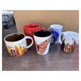 Assorted coffee mugs (11)