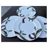 4 Brooks Brothers Lenox holiday plates