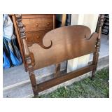 Twin bed headboard and footboard