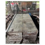 (20) 2ï¿½ x8ï¿½ wooden concrete forms
