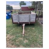 6 x 10 single axle Trailer ï¿½No Title