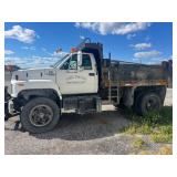 1996 GMC Topkick Dump Truck, Cat 3116  DSL, Auto