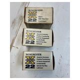 (3) Boxes Winchester Super X 22