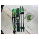 (6) New Horton Carbon Arrows, (3) Arrows with