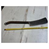 Large Machete, broad blade, heavy