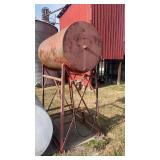 300 gallon overhead gravity fed gas tank