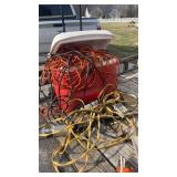 Cooler full of extension cords