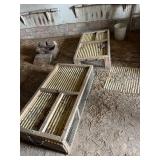 Bird cages and animal cages, chicken waters,