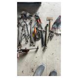 Assorted hand tools