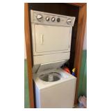 Whirlpool stackable, washer and natural gas