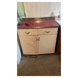 Two metal cabinets36 inch and 24 inch