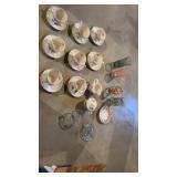 Homer Loughlin cup and saucer, set including