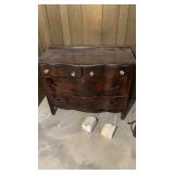 Serpentine front dresser