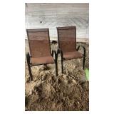 Two outdoor chairs