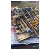 Garden tools, including splitting mall, potato