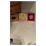 Vintage chocolate boxes, two Whitmans sampler
