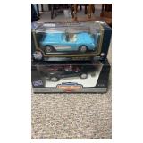 Model cars, including road