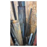 Assortment of metal, small I beams, square