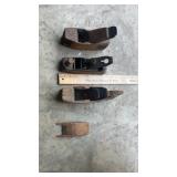 (3) wooden block planes