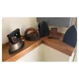 Antique irons. Pure iron.