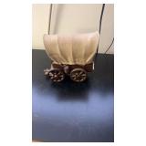 Antique wooden covered wagon