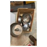 Assortment of pots and pans