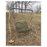 Glider on swing base