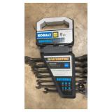 Ratcheting kobalt wrenches. Black and decker