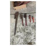 Pipe wrenches of all sizes