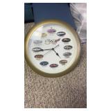 50th anniversary Corvette clock
