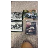 Automobile hardback book, motor trend DeLorean,