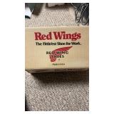 Red Wings size 11, safety boo
