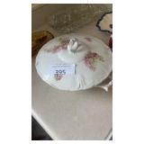 Covered dish, salt and pepper set vintage beer