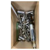 38 inch Drive ratchets with sockets mostly