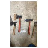 Keen Kutter hatchet and other hatchets