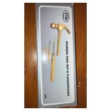 Hammer tool set and paperweight. Along with three