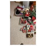 Large assortment of holiday decorations