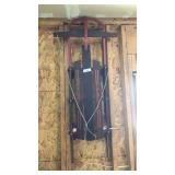 Vintage Glading ice sled