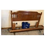Wooden bedframe