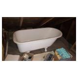 Vintage bathtub