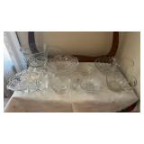 Large lot of vintage glassware