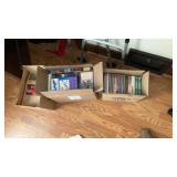 Huge lot of CDs. DVDs. And VHS tapes.