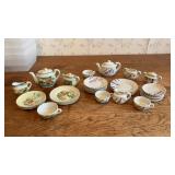 Two childrenï¿½s tea sets. Marked Japan