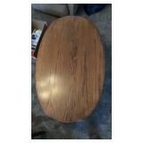Wooden coffee table approximately 27 1/2 inches